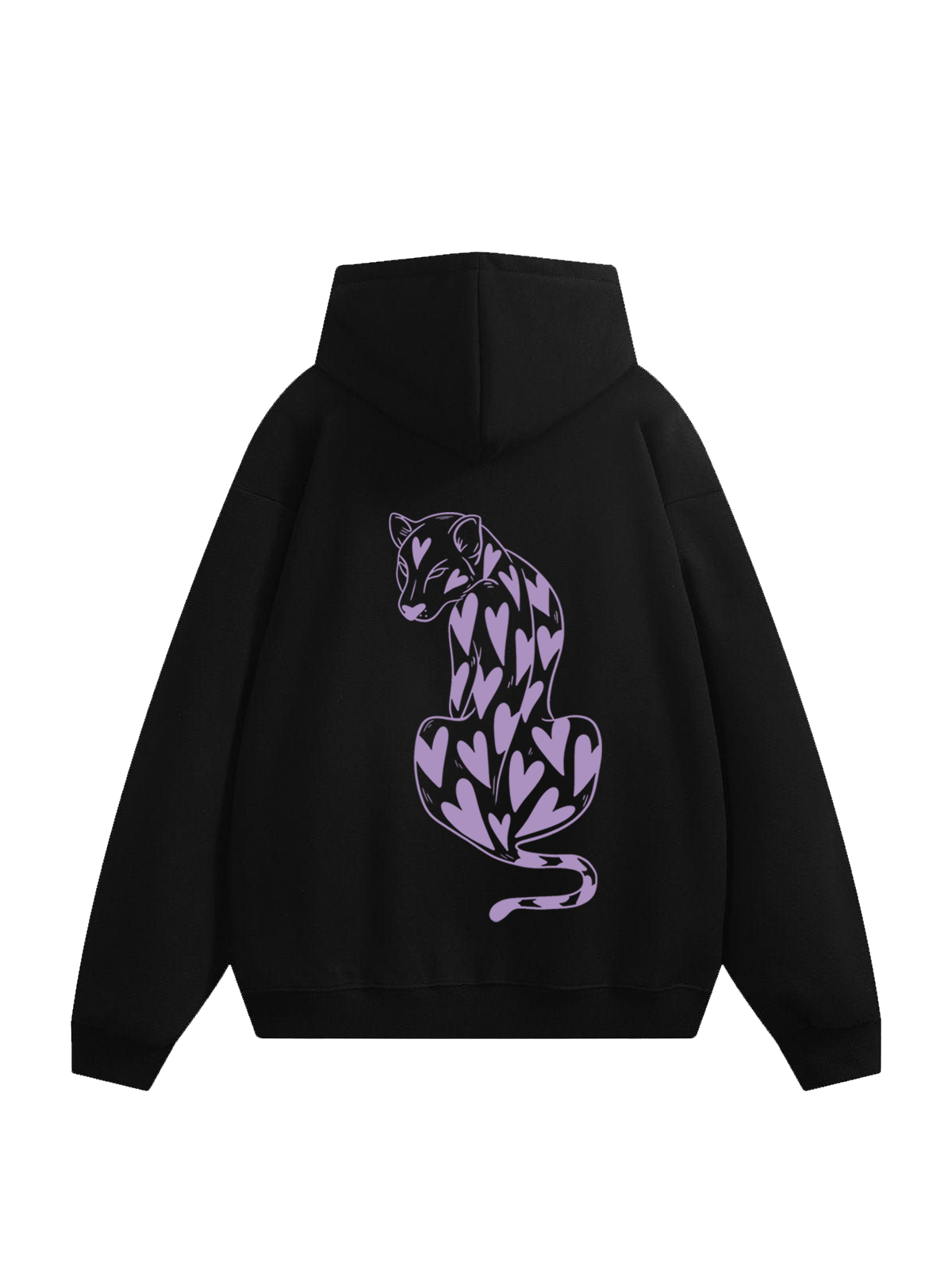 HOODIE PANTHER LILA