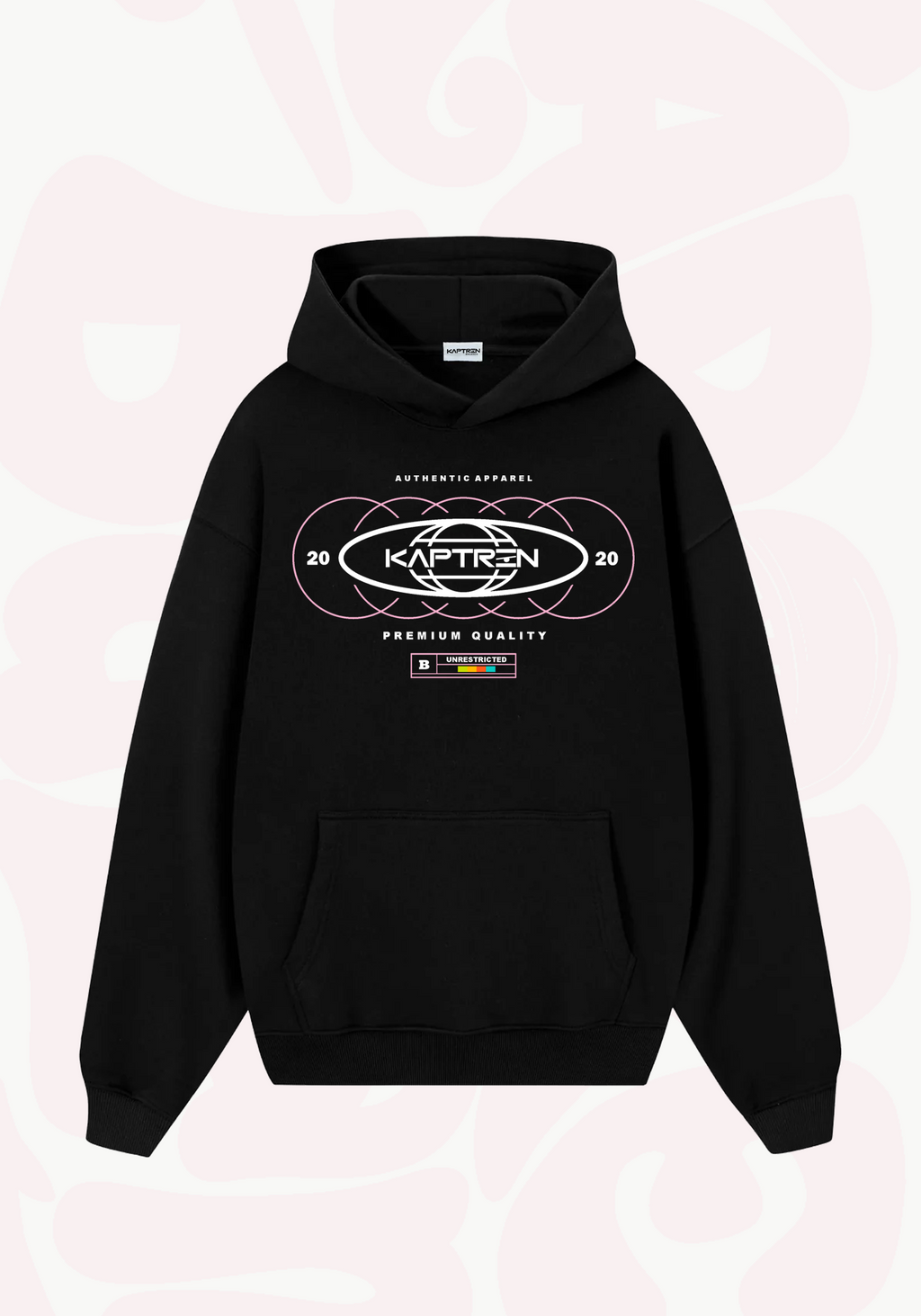 HOODIE AUTHENTIC ROSA