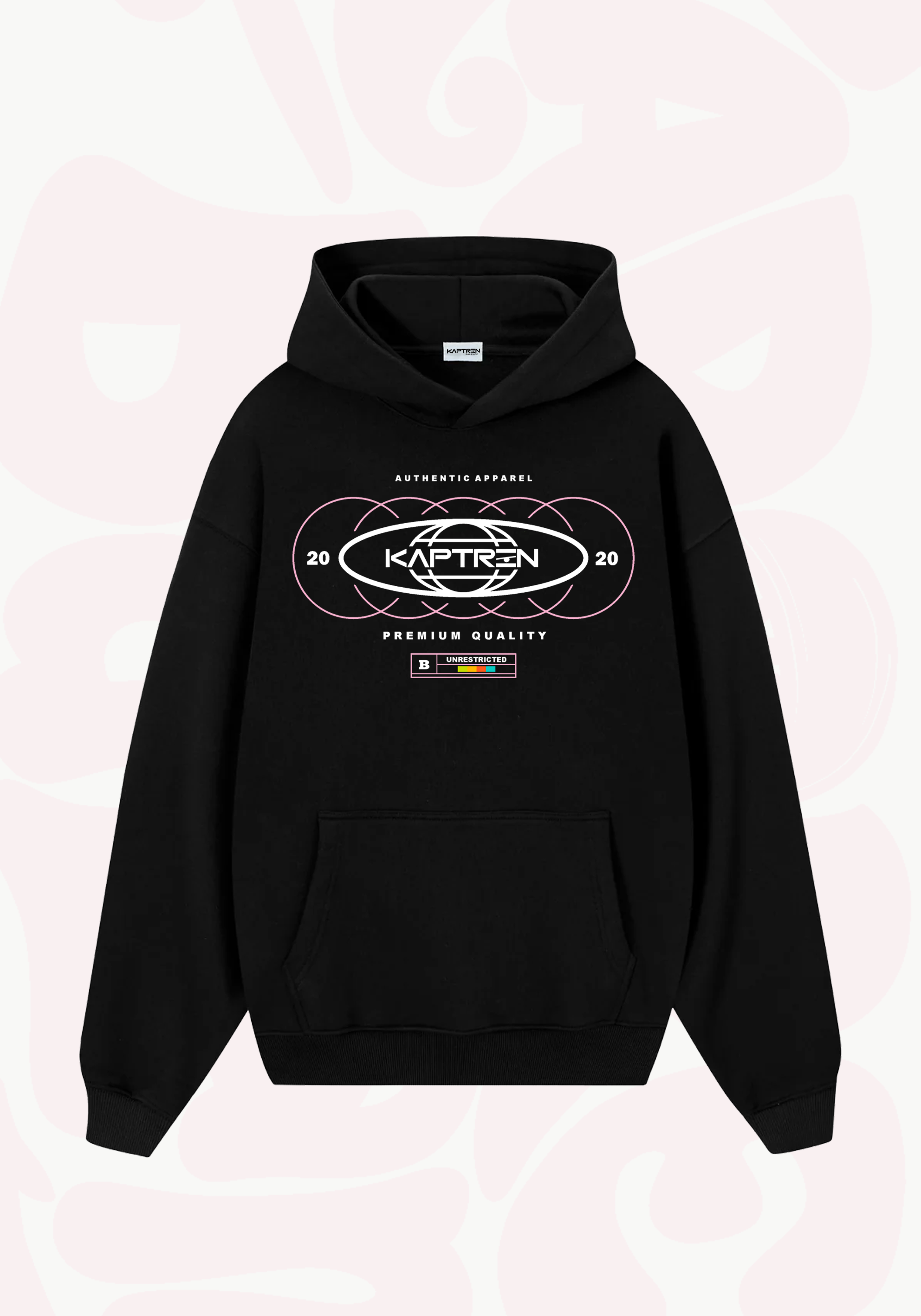 HOODIE AUTHENTIC ROSA