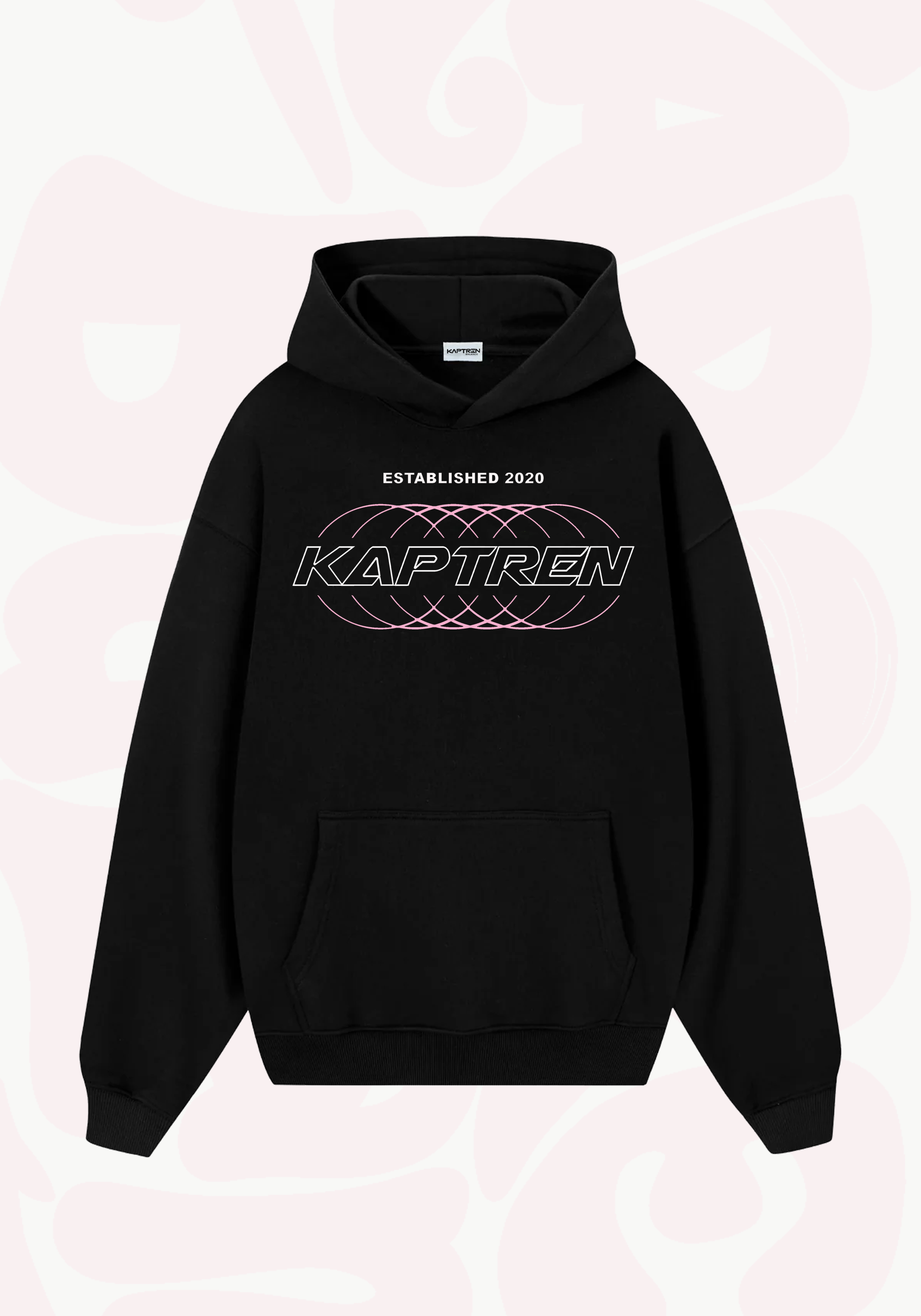 HOODIE URBAN ROSA