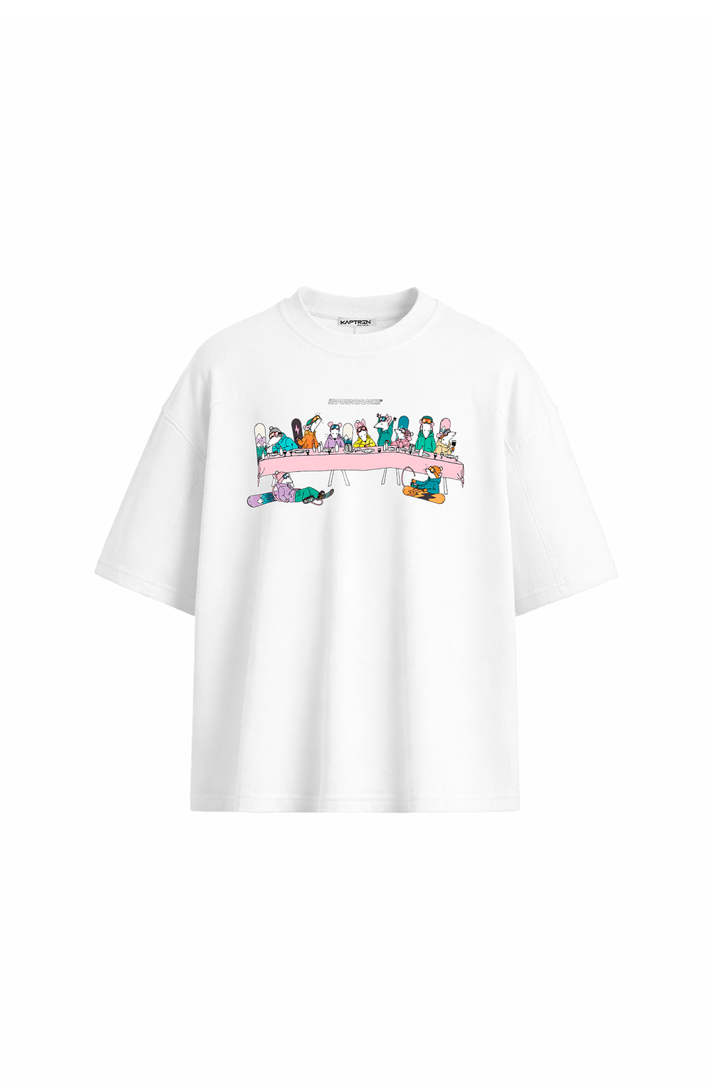 Polera Snow Rats White