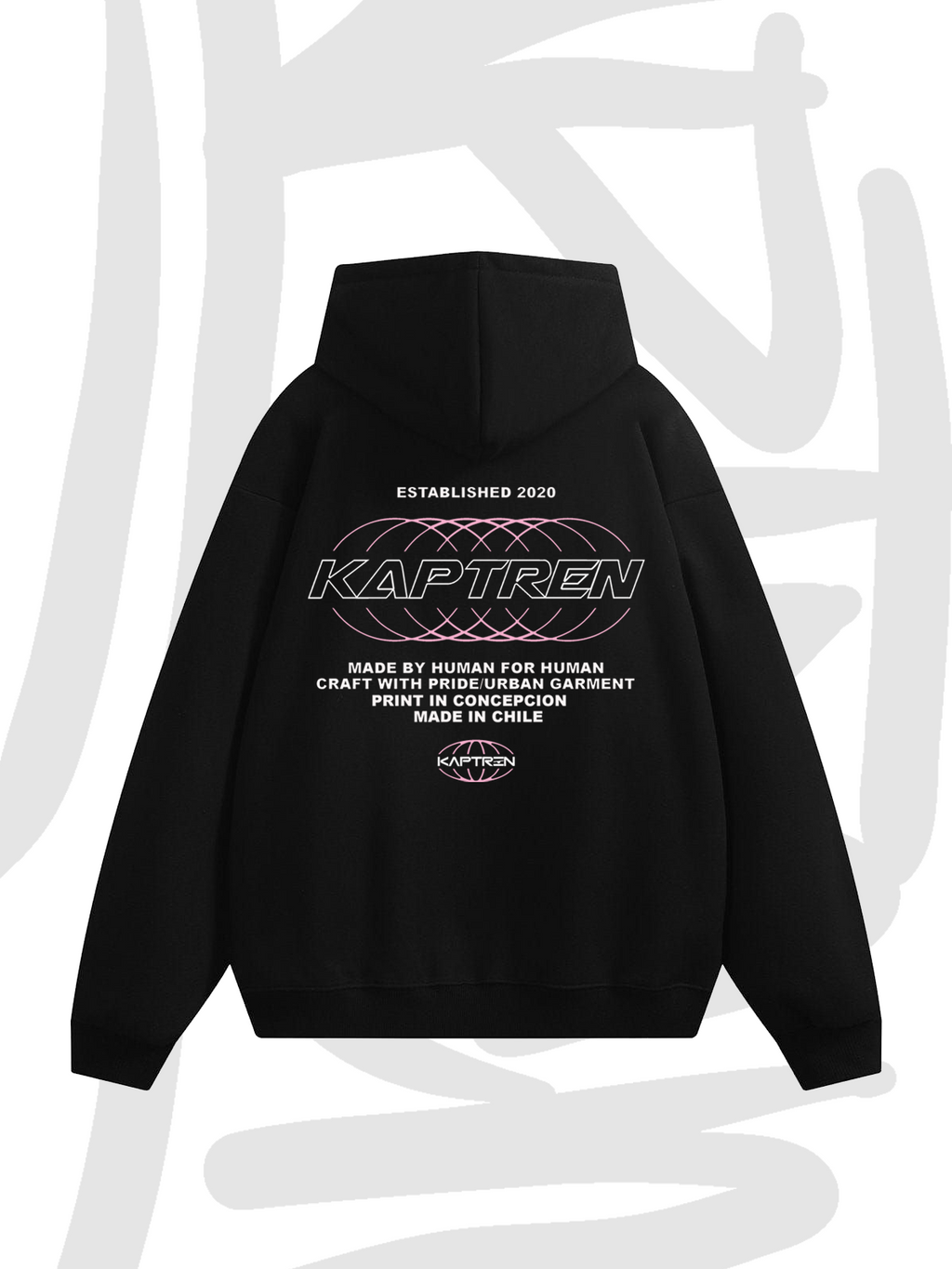 HOODIE URBAN ROSA