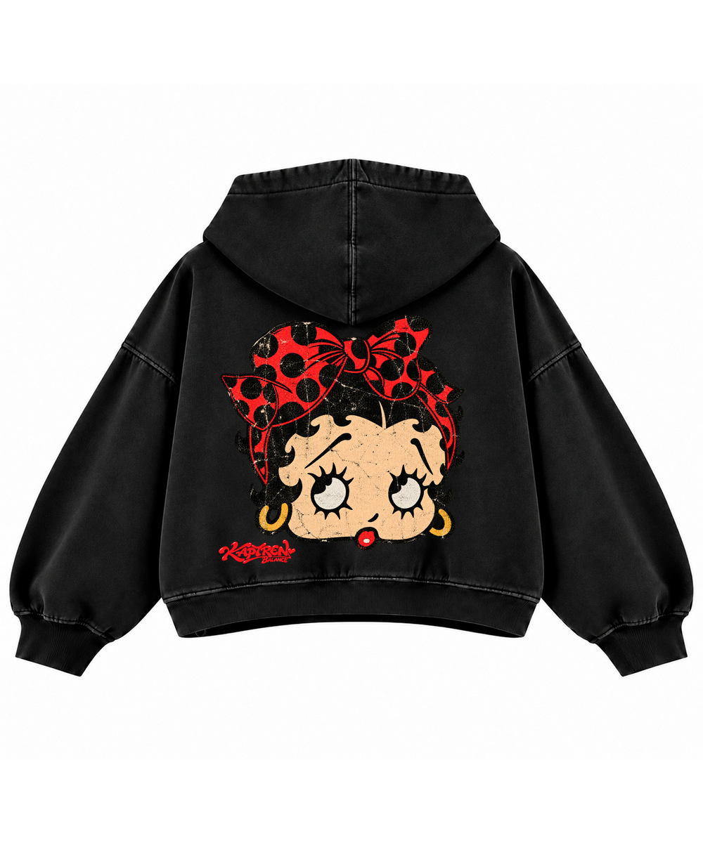 Polerón Betty Boop Boxy Fit