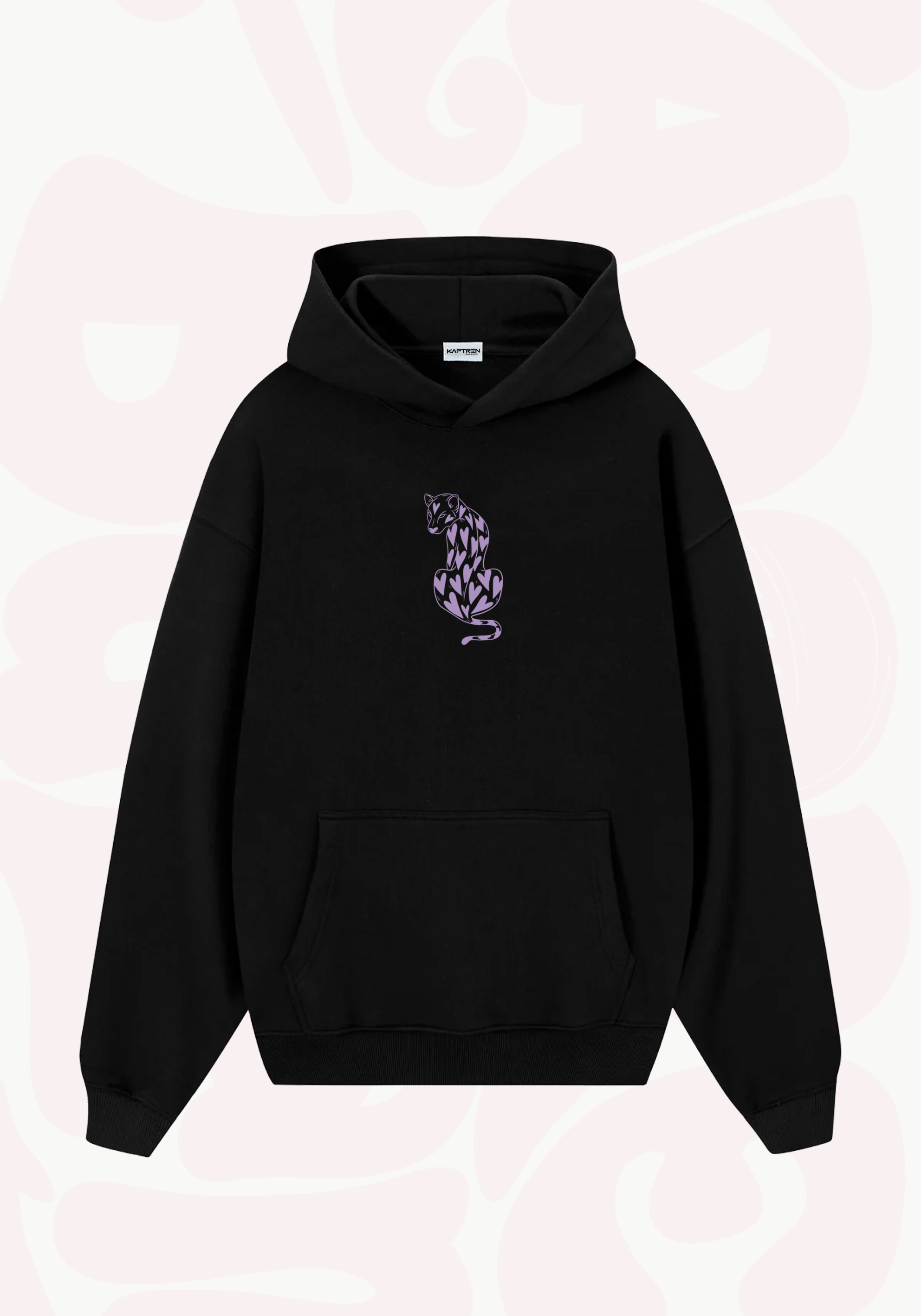 HOODIE PANTHER LILA